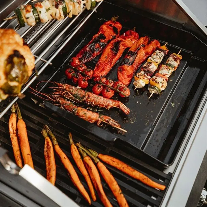 Barbacoa – ENDERS – Monroe Black Pro 3K Turbo – 3 quemadores – Plancha de regalo